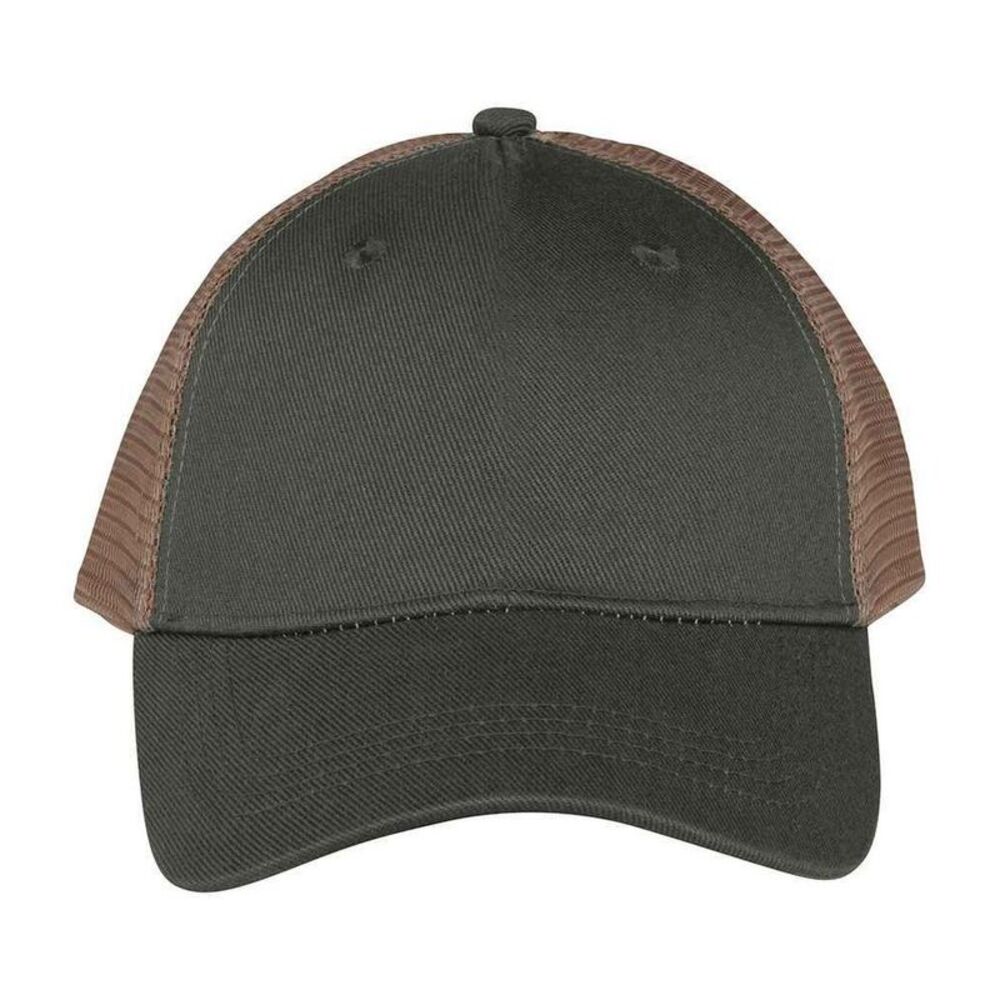 Native Spirit 5 Panel Trucker Cap / Natural Khaki